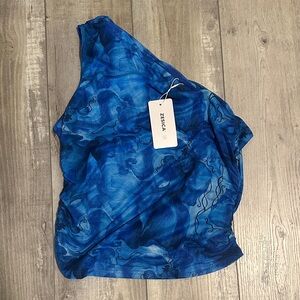 Zesica Women's Blue Tank Top